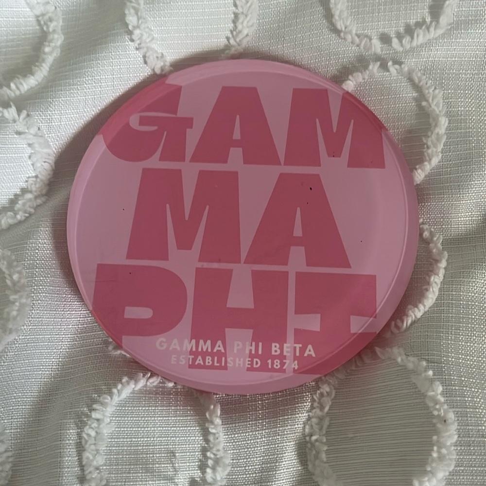 GAMMA PHI BETA COASTER